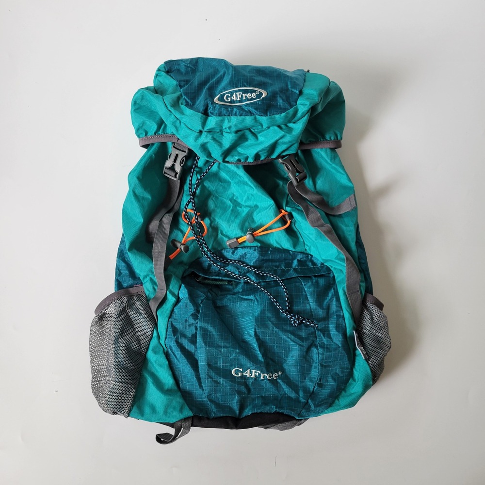 G4Free 40L Lightweight Hiking Backpack Green Camping Packable Travel